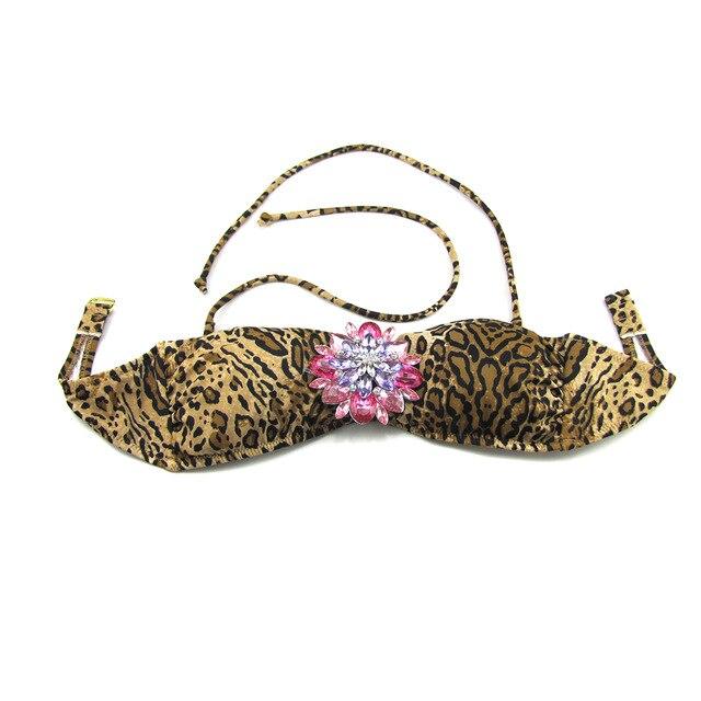 Mixer Bikini TOPS for Women Swimwear Top Designer For Secret Diamond Leopard Bathing suits Sexy swimming biquini UP