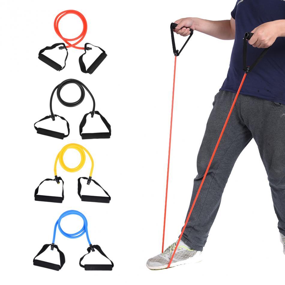 Pull Rope Fitness Exercises Resistance Bands Latex Tubes Pedal Excerciser Body Training Yoga Equipment