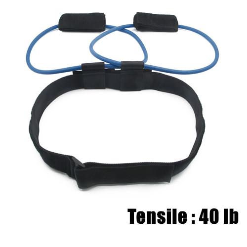 Fitness Women Booty Butt Band Resistance Bands Adjustable Waist Belt Pedal Exerciser for Glutes Muscle Workout Free Bag