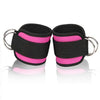 1 Pair Ankle Cuffs D-ring Ankle Strap for Cable Machines and Resistance Bands  for Weight Lifting Leg Gym Stretch Workout