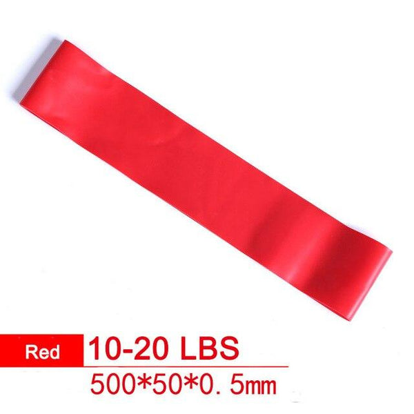 50cm Crossfit Resistance Bands Home Tension Fitness Elastic Rubber Loop Gym Strength Unisex Pilates Sport Workout Power Exercise