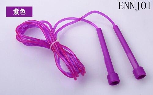 Hot Sale 2.8M Single Jump Skipping Ropes Fast Speed Adjustable Lose Weight Fitness Aerobic Jumping Exercise Equipment