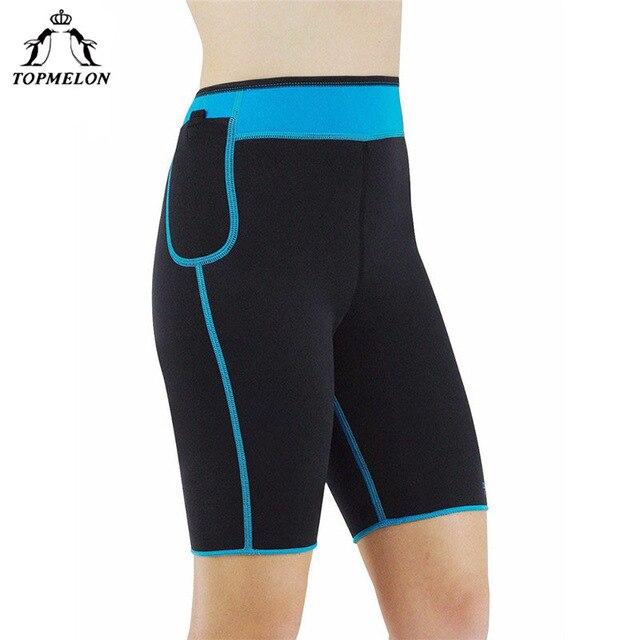 TOPMELON Neoprene Shorts for Weight Loss Shapwear Control Pants Butt Lifter Thigh Slimmer Sweat Modelling Panty