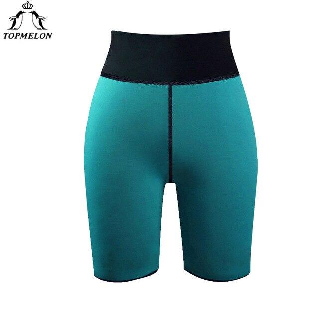 TOPMELON Neoprene Shorts for Weight Loss Shapwear Control Pants Butt Lifter Thigh Slimmer Sweat Modelling Panty