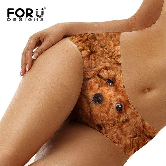 FORUDESIGNS Womens Swimming Shorts Bikini Bottoms Cute Dog Cat Print Tankini Swimsuits Swimsuits Separate Swimwear Shorts Women