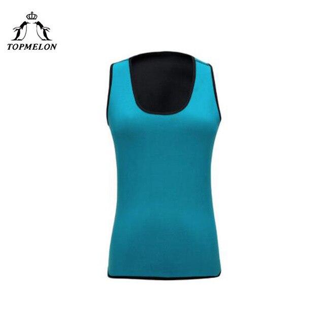 TOPMELON Belly Slimming Sheath Waist Trainer Shapewear Modeling Strap Corset Sauna Tops Sweat Sleeveless Solid Body Shaper Vest
