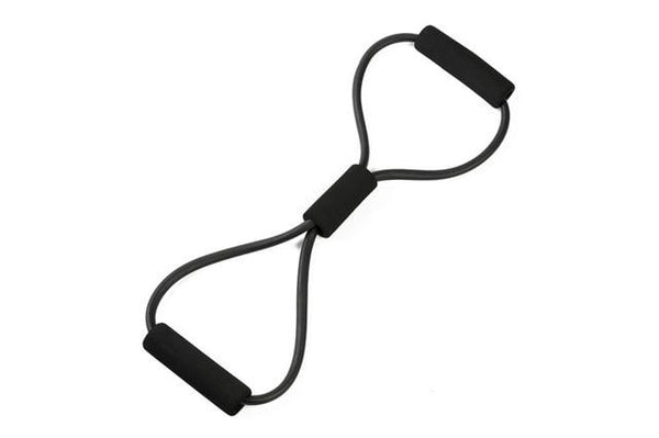 8 Word Fitness Chest Developer Resistance Loop Bands Crossfit Yoga Equipment Palites Training Pull Rope Tube