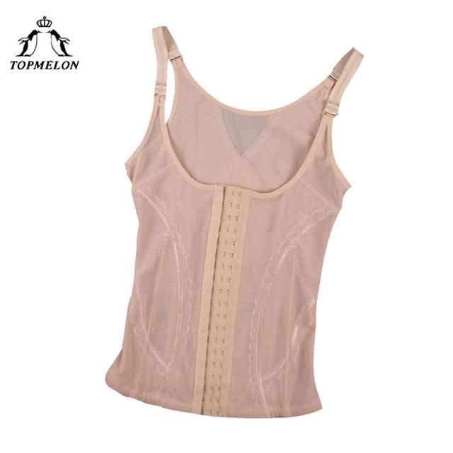 TOPMELON Slimming Belt Waist Trainer Modeling Strap Body Shaper Shapewear Belly Slimming Sheath Plus Size Strap Underbust Corset