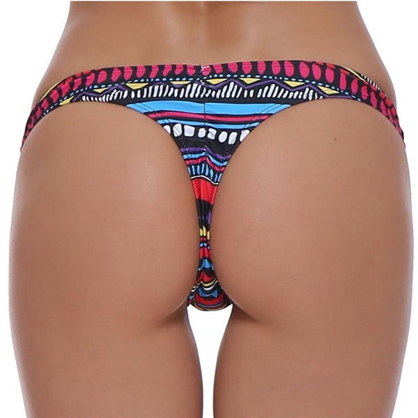 TDFunlive V shape sexy brazilian tanga bikini swimwear women thong bikini bottom brazilian biquini bralette trajes de bano women