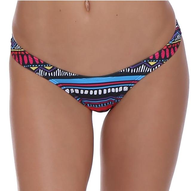 TDFunlive V shape sexy brazilian tanga bikini swimwear women thong bikini bottom brazilian biquini bralette trajes de bano women