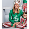 2018 Cotton Stripe Sleepwear Casual Women men Pajama two piece Set Long Sleeve Nightgown O-neck Christmas Couple home clothing