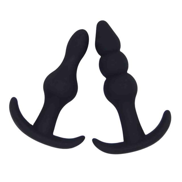 Smooth Silicone Dildo Vibrator Male Prostate Massage Anal Plug G Spot Butt Plug Anal Toys Adult Masturbation Sex Toys for Couple