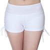 Women Swimming Trunks Backing Boxer Shorts Swimsuit Safety Drawstring Beach Pants Summer Swimwear S-2XL