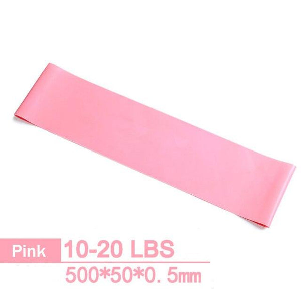 50cm Crossfit Resistance Bands Home Tension Fitness Elastic Rubber Loop Gym Strength Unisex Pilates Sport Workout Power Exercise