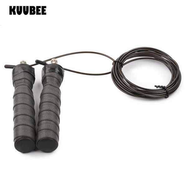 Speed Weighted Jump Rope for Crossfit Strength Training Adjustable Cable Wire Speed Skipping Ropes