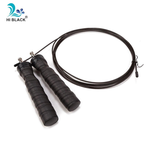 Crossfit Jump Rope Skip Speed Weighted Jump Ropes with Extra Speed Cable Ball Bearings Anti-Slip Handle footwork skipping rope