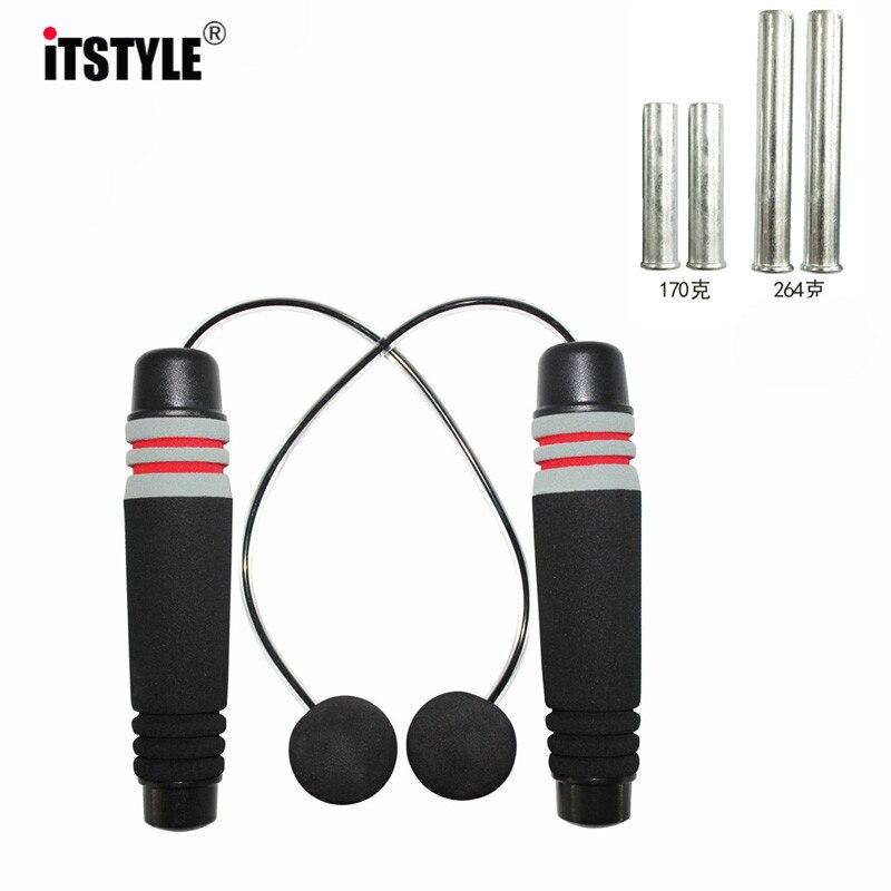 ITSTYLE Load Weight cordless Training Exercise Jumping Ropes Bodybuilding Wireless Weights Gym Equipment Corda De Pular