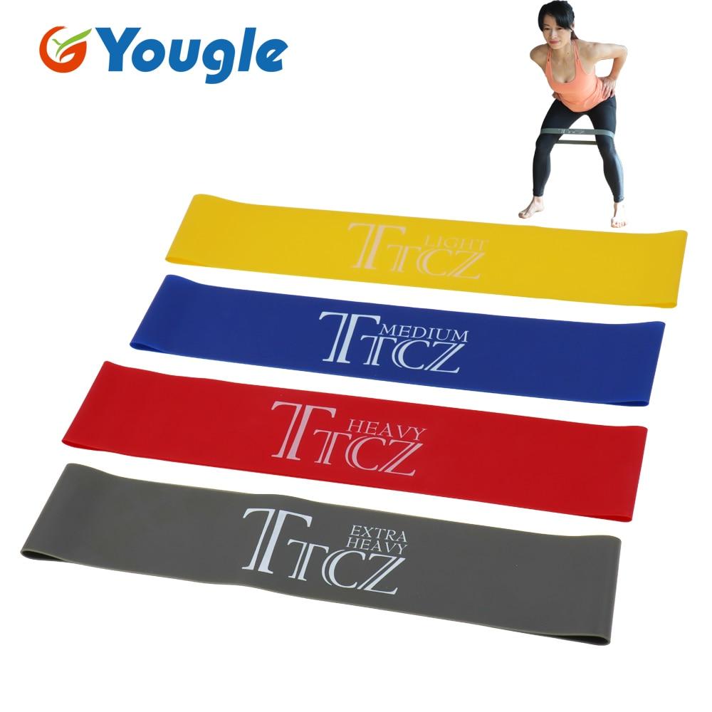 TTCZ Yoga Pilates Resistance Band Exercise Loop Rubber Bands Fitness Loop rope Stretch Band Cross fit band for bodybuilding