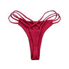 Vertvie Women Bikini Bottom Two-piece Separates Summer Beach Bathing Suits Swimwear Swim Shorts Female Briefs Cut Out Thong