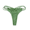 Vertvie Women Bikini Bottom Two-piece Separates Summer Beach Bathing Suits Swimwear Swim Shorts Female Briefs Cut Out Thong