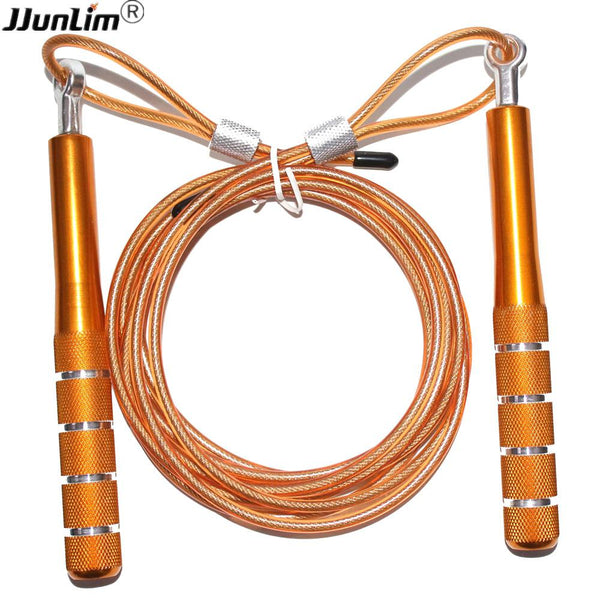 Weight Jump Rope Skip Metal Bearing Skipping Rope High Speed 4mm Cable Crossfit Jump Rope For MMA Boxing Double Unders Workout