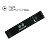 XC 5 Level Resistance Bands Designed For Men Stretch Yoga Pilates Rubber Bands 10-50LBS Elastic Bands Fitness Workout Equipment