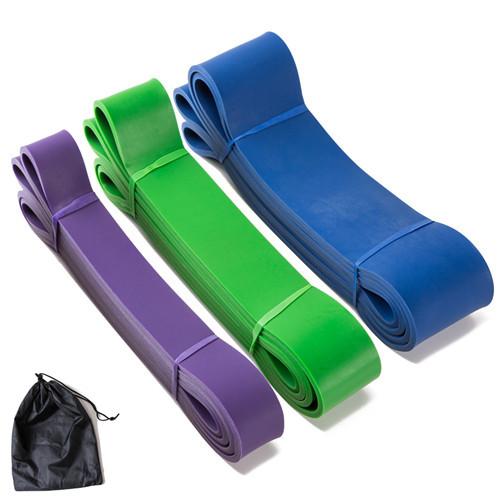 Set of Natural Latex Athletic Rubber Resistance Bands set Gym Expander Crossfit Power Lifting Pull Up Strengthen Muscles