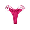 Women Sexy Bikini Bottoms Solid Color Low Waist Swimsuit Bikini Swimwear Thong Swim thong bikini Trunks bikini tanga A1