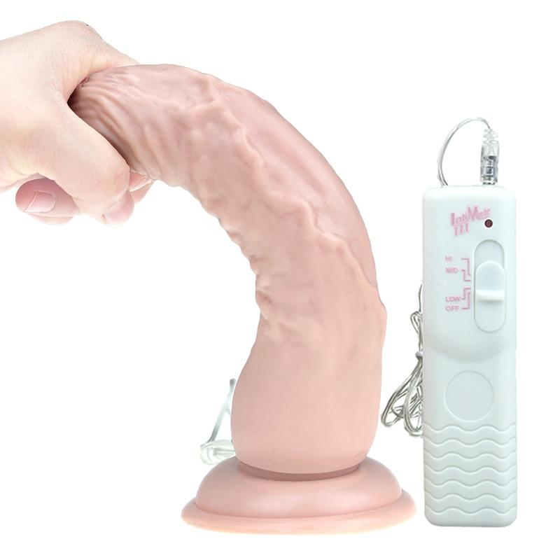 9 Inch Big Realistic Dildo Vibrator Sex Toys for Women Huge Artificial Penis Suction Cup G Spot Anal Dildo Vibrator for Men New