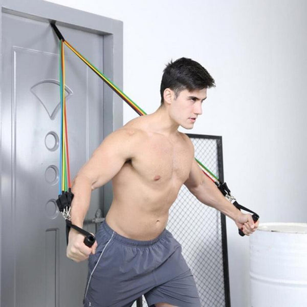 bands Fitness Rope Belt Gym workout Exercise Resistance Training Suspension Hanging Crossfit Pull buckle Door
