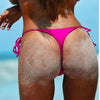 LASPERAL 2019 Women Swimwear Lace-up Swim Trunk Solid Shorts Swim Underwear Sexy Bikini T-Back Cut Out Thong Bottom Beach Pant