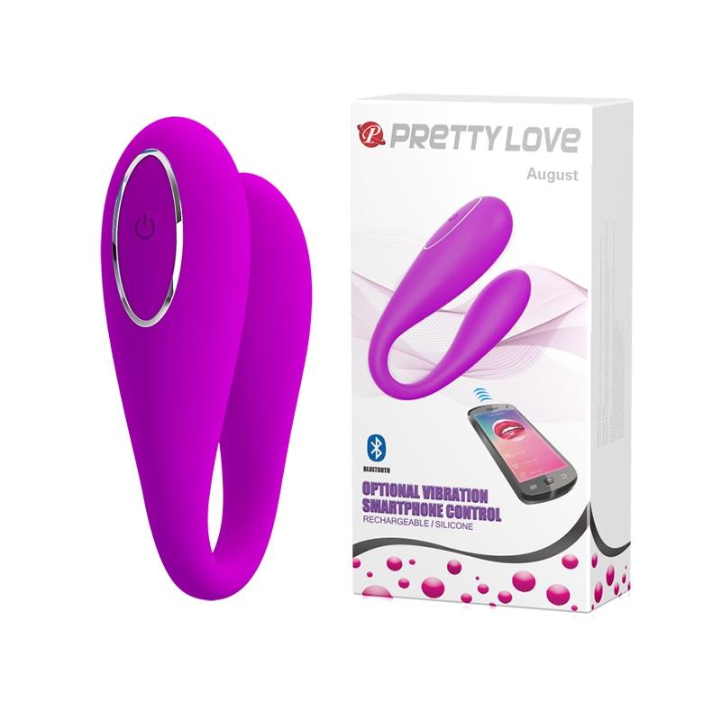 New Bluetooth Connect App Control Pretty Love 12 Speeds Clitoris G Spot Vibrator We Strapon Vibrators For Woman Vibe Sex Toys.