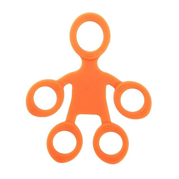 NEW Finger Hand Grip Silicone Ring Gripper Strengthener Exerciser Trainer Resistance Band Fitness Expander Stretcher 3 Levels