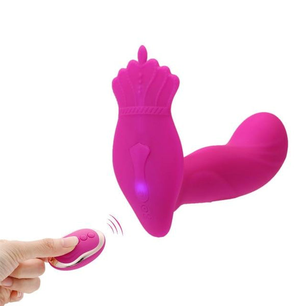 Wireless Remote Control Vibrator Silicone USB Charged Invisible Vibrating Panties Vibrator Sex Toy for Women Dual Motor