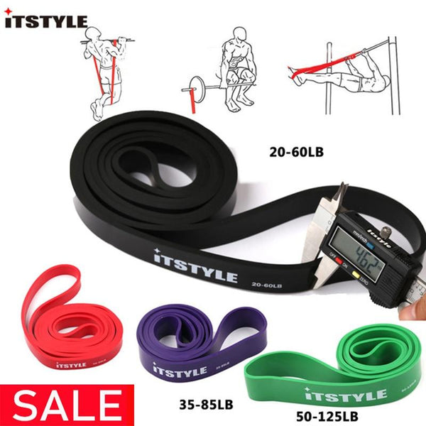 41" Resistance Bands Natural Latex rubber Expander Power CrossFit 208CM Yoga Rubber Loop Band