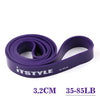 41" Resistance Bands Natural Latex rubber Expander Power CrossFit 208CM Yoga Rubber Loop Band