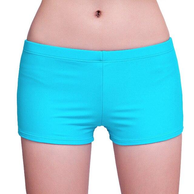 Newly Women Yoga Shorts Bikini Swimwear Bottom Summer Beach Wear Workout Running Pants