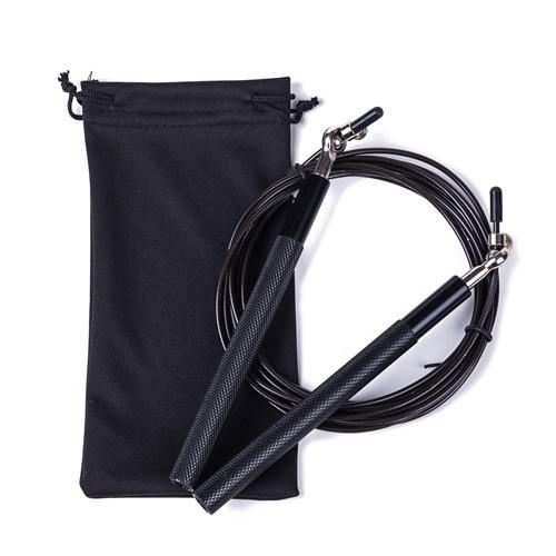 HI BLACK Metal bearing skipping rope speed jumping rope / gym crossfit jump rope corda de pular for MMA Boxing weight lifting