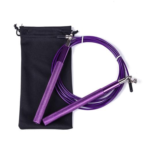 HI BLACK Metal bearing skipping rope speed jumping rope / gym crossfit jump rope corda de pular for MMA Boxing weight lifting