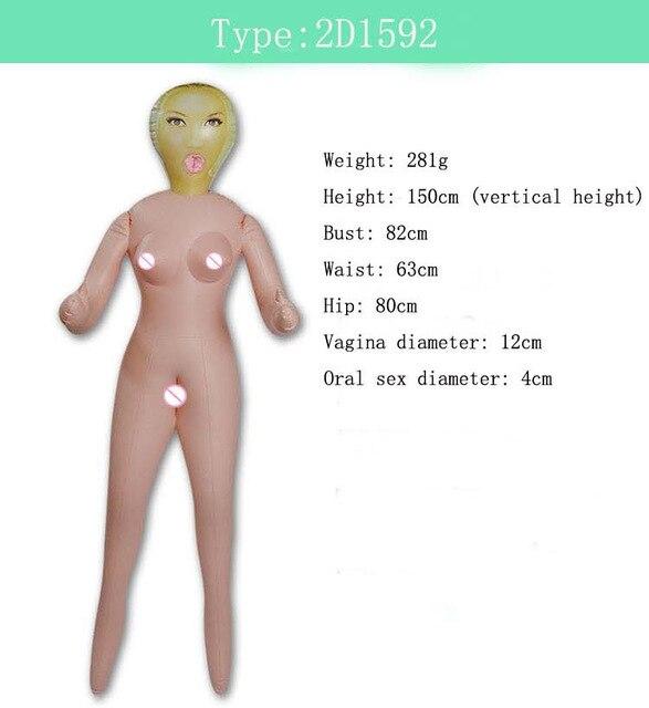 Good-value! Full Size Inflatable Sex Doll Male Masturbator Sex Toys For Men Adult Products Sex Shop