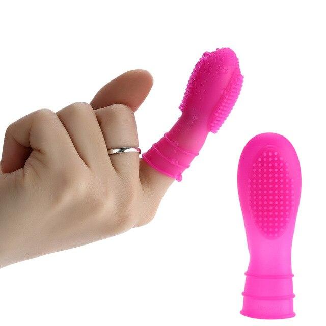 Mini G-Spot Finger Massage Tool Waterproof Finger Massager Dildo Clit Stimulation Adult Products Sex Toys For Women