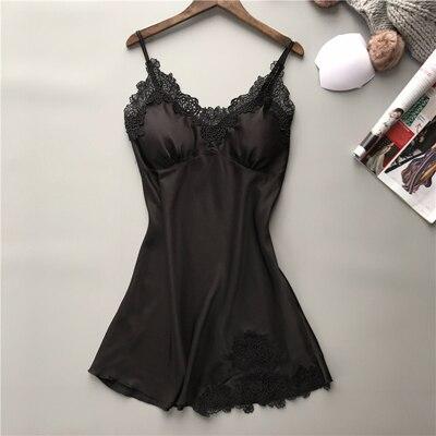 Fiklyc brand lace flower sleeveless sexy women's padded nightwear M L XL three size female mini nighties summer nightgowns HOT