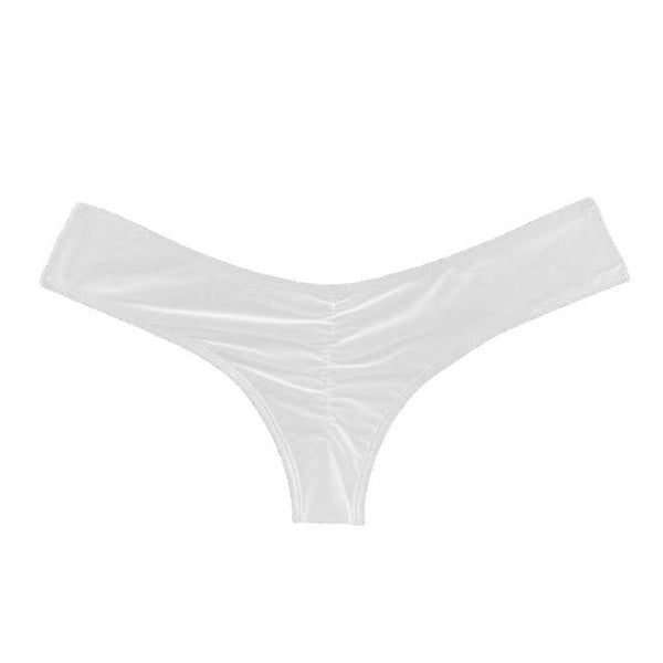 2019 Sexy Women Bikini Brazilian Cheeky Bottom Thong V Swimwear Swimsuit Panties Briefs BHD2