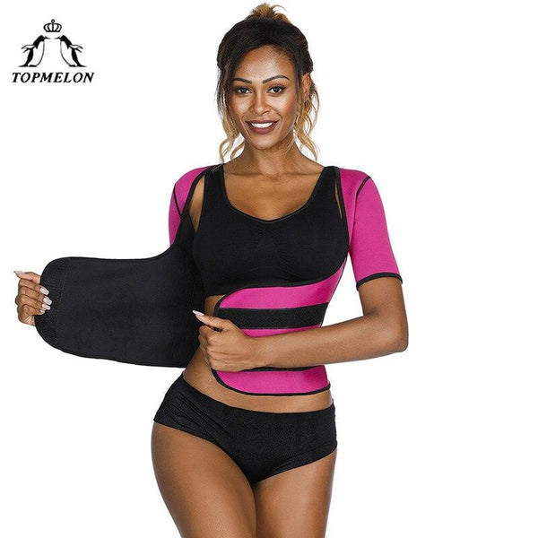TOPMELON Corset for Women Waist Trainer Body Shaper S-3XL Underbust Sweat Shapers Fashion Style Shapewear Tops