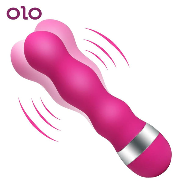 OLO Dildo Mini Vibrator G Spot Magic Wand Anal Beads Vibrators Realistic Erotic Multispeed Clit Stimulator Sex Toys for Women