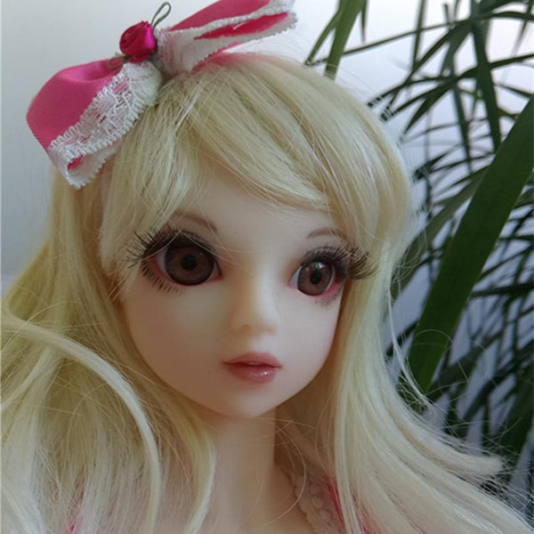 Silicone Sex Dolls 65cm Cartoon Head Mini Sex Girl Lifesize Artificial Real Silicone Vagina Pussy Adult Sex Toys For Men
