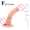 7 / 8 / 10 / 12 inches Big Huge Realistic Dildo Rubber Penis Women Artificial Giant Long Suction Cup Anal Dildo Fake Penis Dick