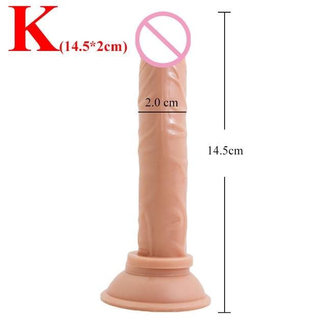 7 / 8 / 10 / 12 inches Big Huge Realistic Dildo Rubber Penis Women Artificial Giant Long Suction Cup Anal Dildo Fake Penis Dick