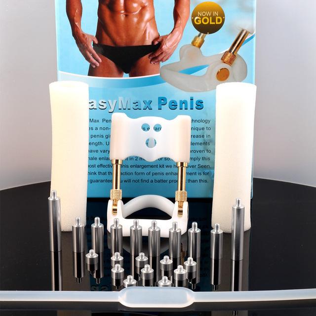 Male Penis Extender Enlargement System Enlarger Stretcher Enhancement with free G-Spot Vibrator,Penis pump Sex Toys Shop