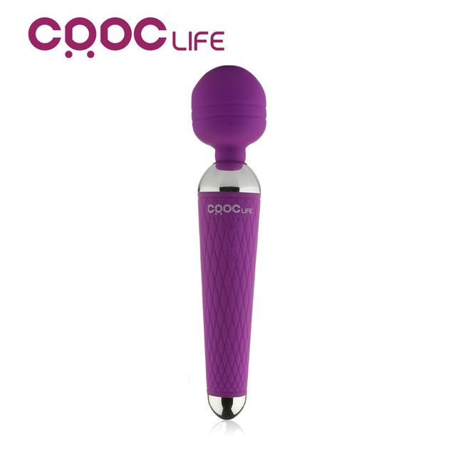 CRDC Powerful Vibrator for Woman AV Dildos 10 Speed Magic Wand Vibrators Massager Oral Clit Adult Sex Toys Vibrator Erotic Toys